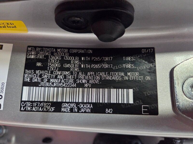 2017 Toyota 4Runner SR5 Premium 4WD 4.0L V6 Method Wheels BF Goodrich Tires FREE WARRANTY Arlington TX