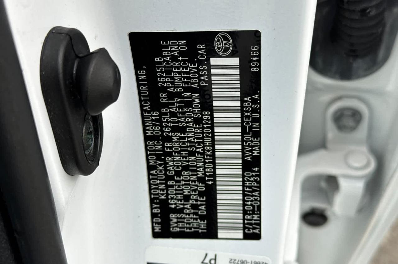 2017 Toyota Camry Hybrid SE Roseville CA