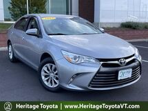 2017 Toyota Camry LE South Burlington VT 2017 Toyota Camry LE South Burlington VT