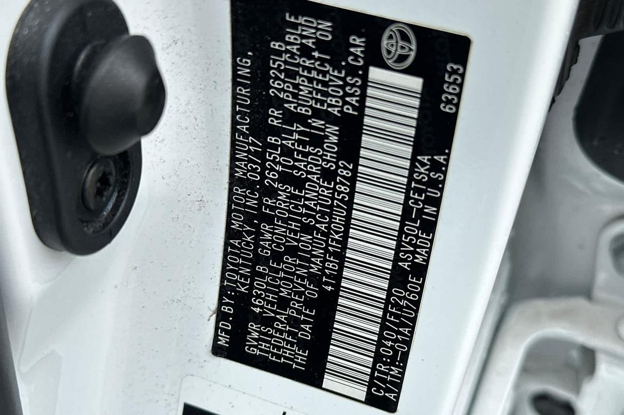 2017 Toyota Camry SE Roseville CA