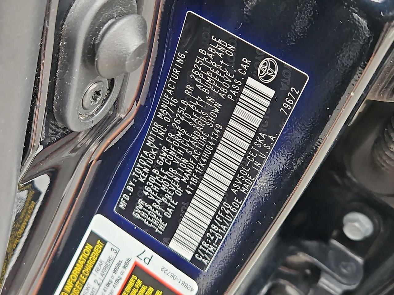 2017 Toyota Camry SE Irving TX