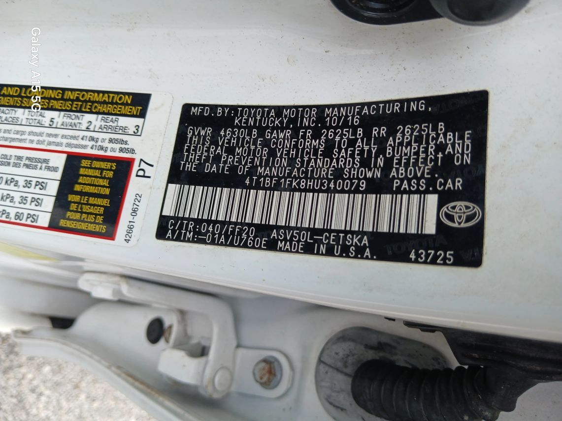2017 Toyota Camry SE Sedan 4D Maitland FL