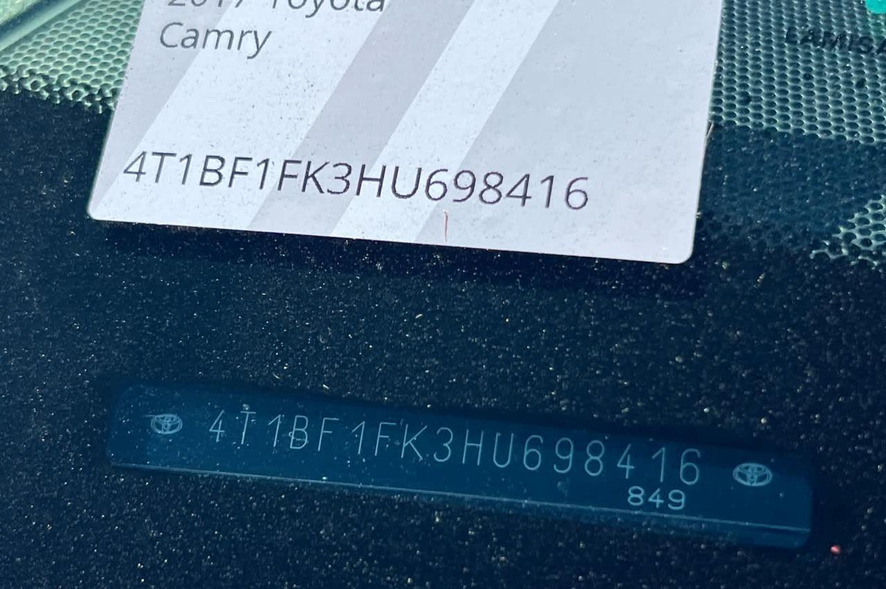 2017 Toyota Camry XLE Roseville CA