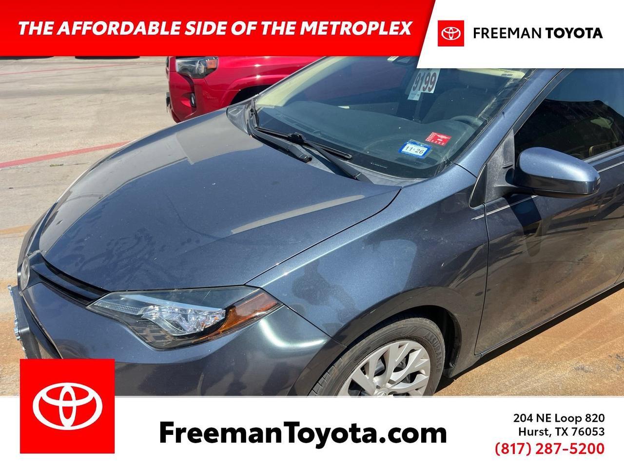 2017 Toyota Corolla LE Hurst TX
