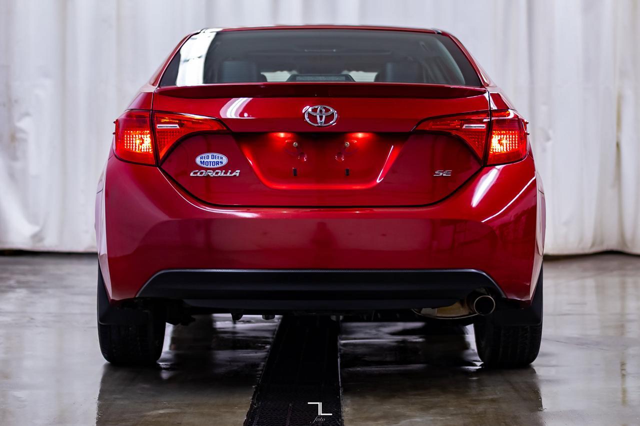 2017 Toyota Corolla SE Leather Roof BCam Red Deer AB