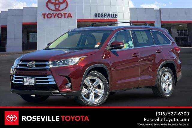 2017 Toyota Highlander Limited Roseville CA