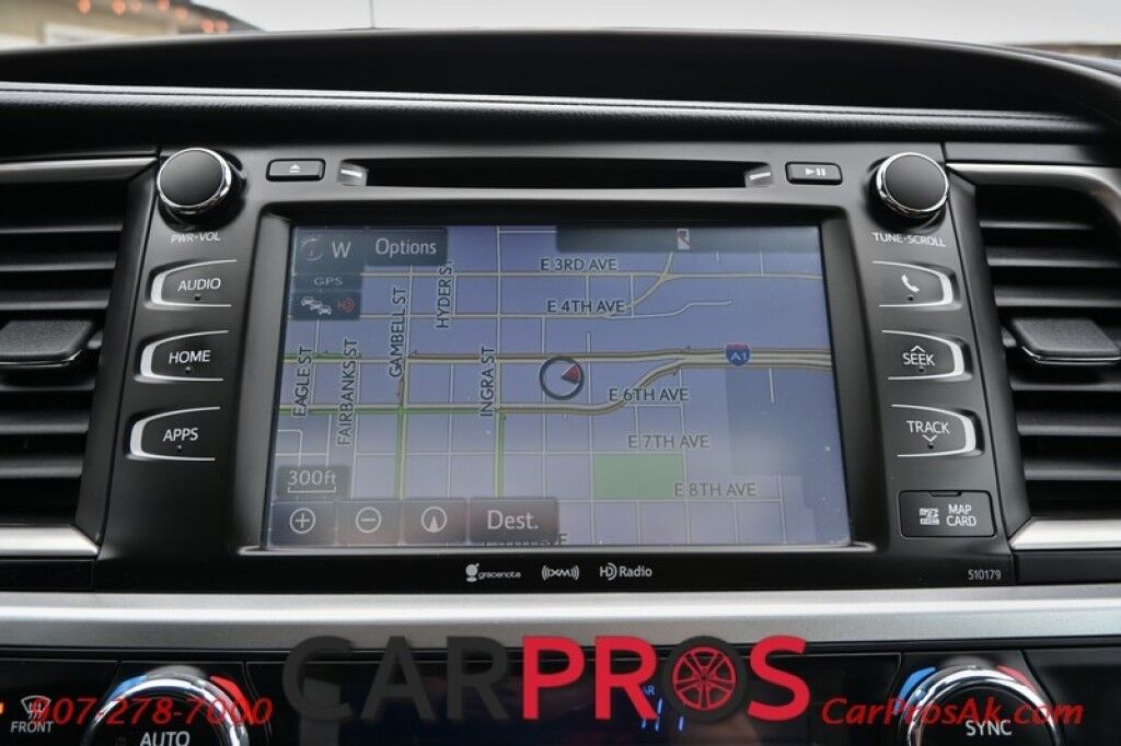 2017 Toyota Highlander XLE - 3.5L V6 - Automatic - AWD - Power Leather Heated Seats - Power Windows & Door Locks - Push To Start - Sunroof - Navigation - Backup Camera - 3rd Row Anchorage AK