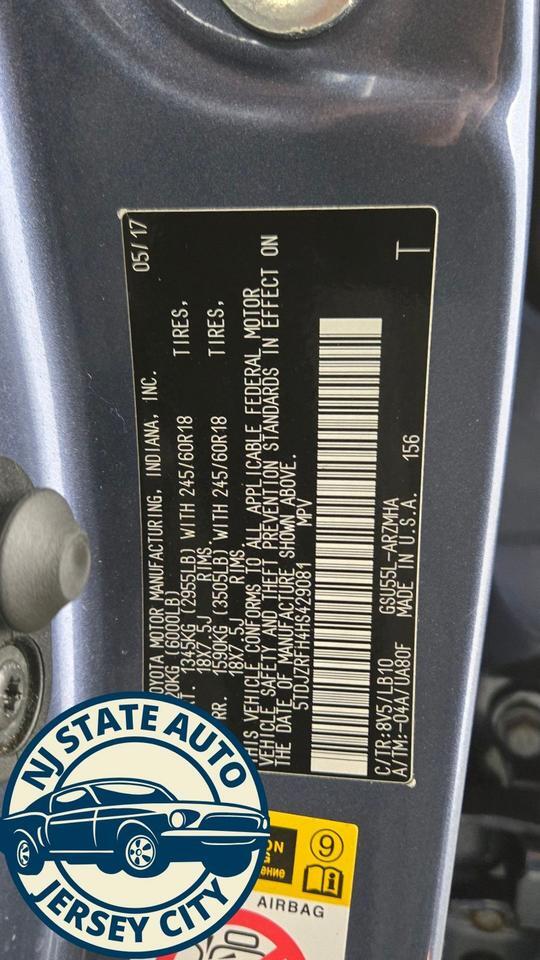 2017 Toyota Highlander XLE Jersey City NJ