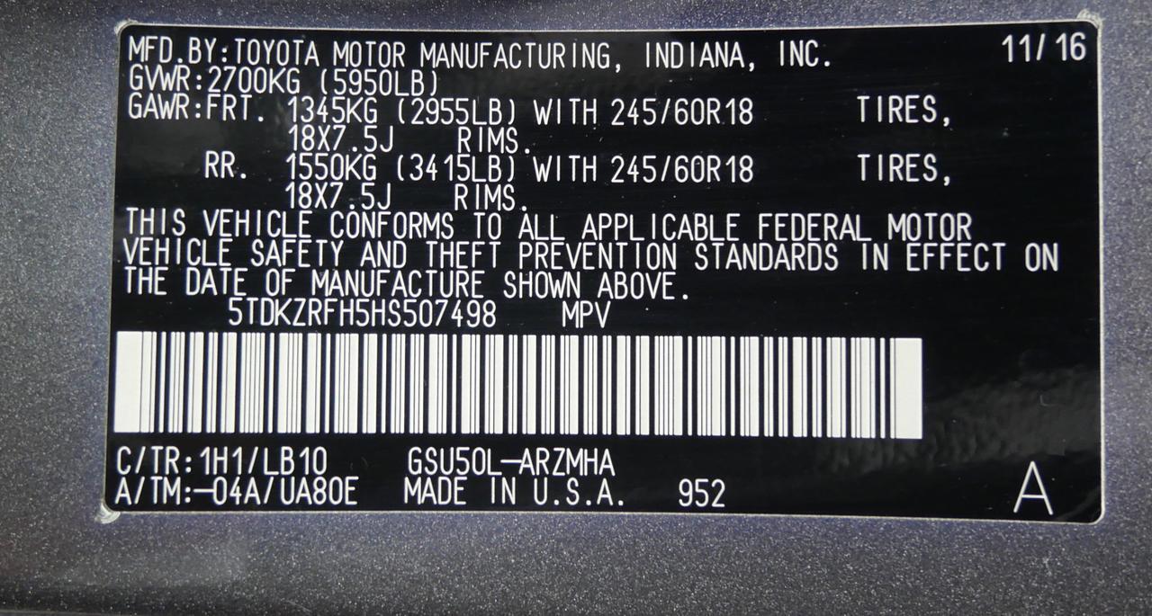 2017 Toyota Highlander XLE San Juan TX