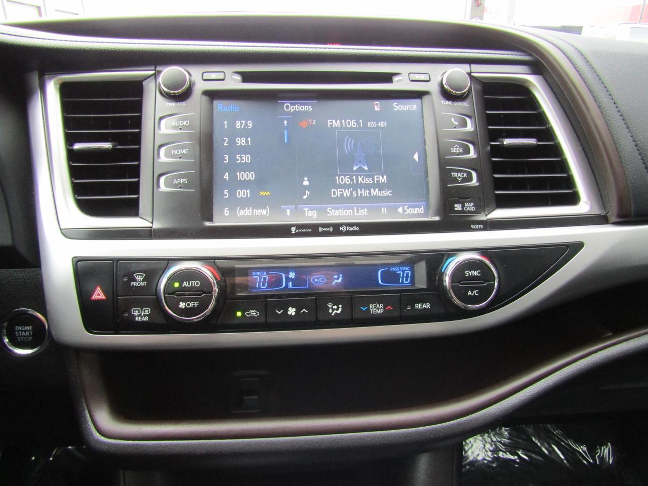 2017 Toyota Highlander XLE V6 AWD (Natl) Grand Prairie TX