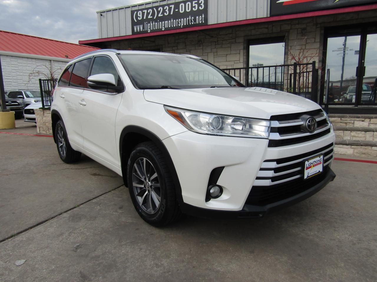 2017 Toyota Highlander XLE V6 AWD (Natl) Grand Prairie TX