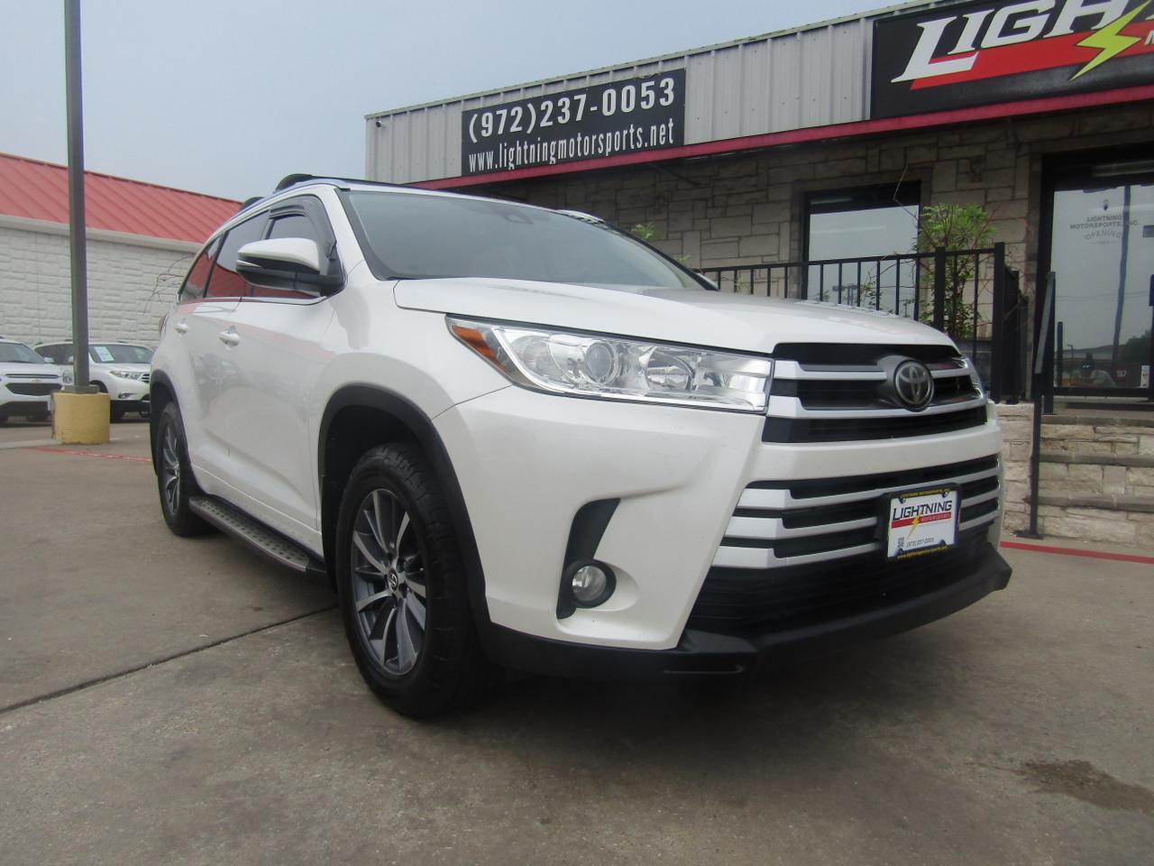 2017 Toyota Highlander XLE V6 FWD (GS) Grand Prairie TX
