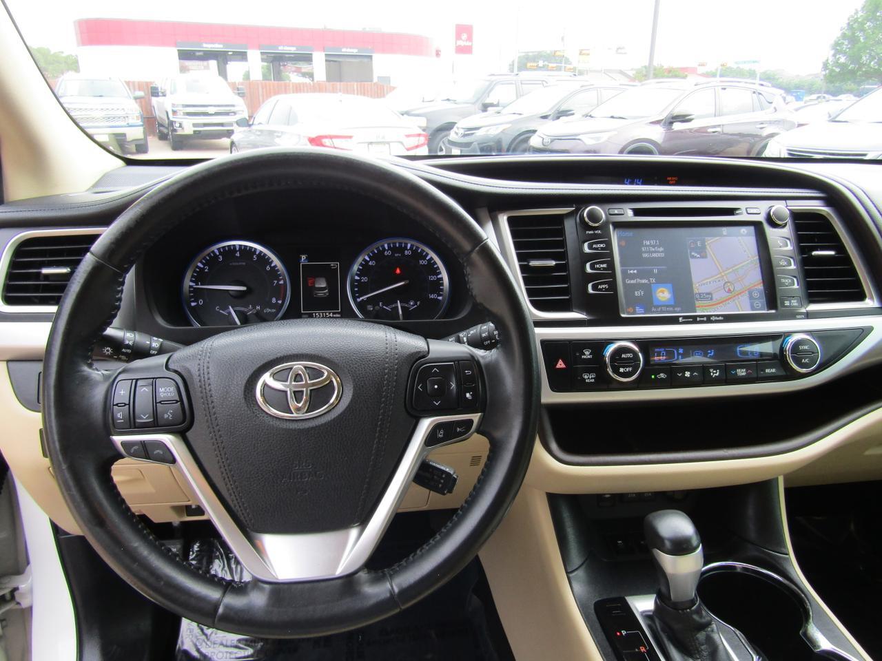 2017 Toyota Highlander XLE V6 FWD (GS) Grand Prairie TX