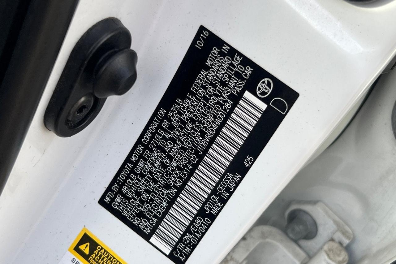 2017 Toyota Mirai Base Roseville CA