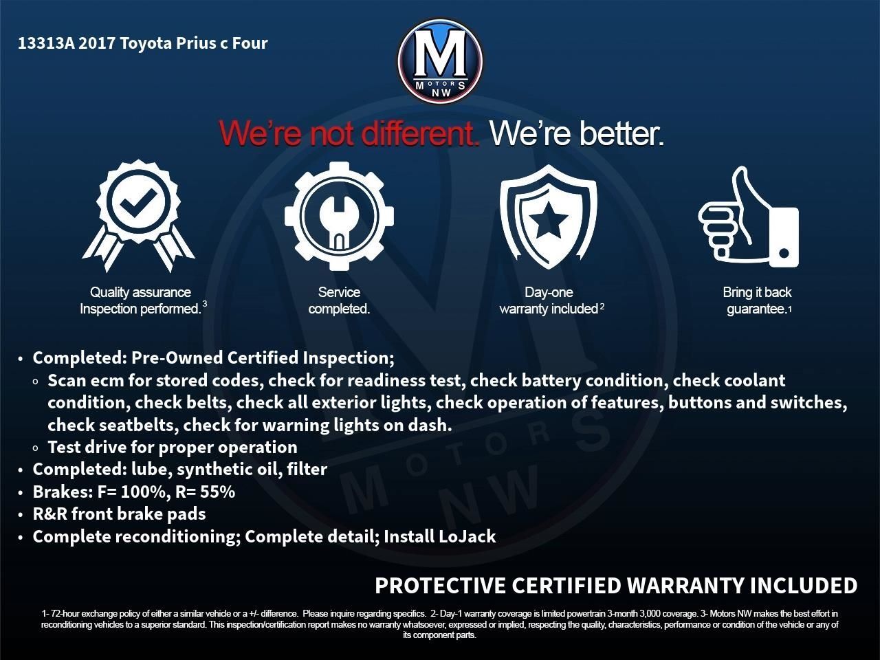 2017 Toyota Prius c Four