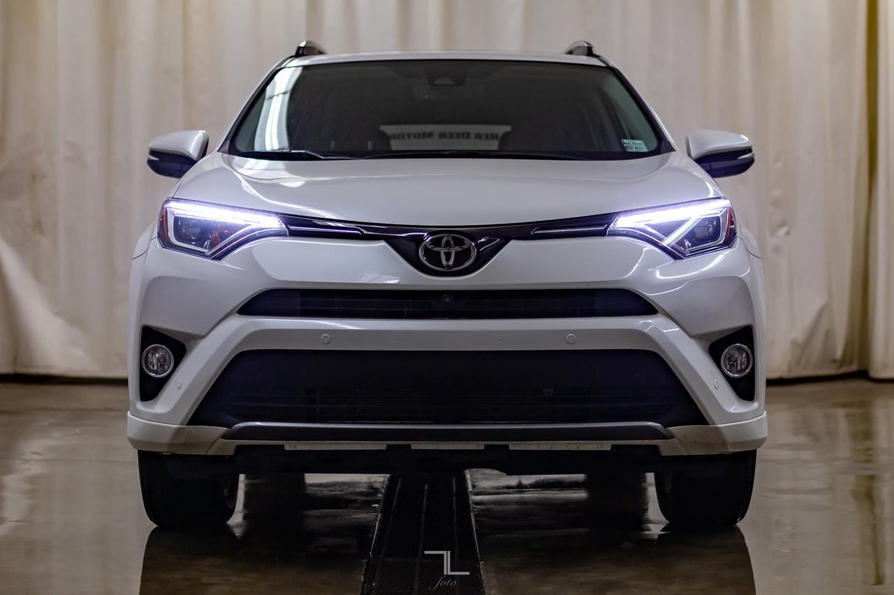 2017 Toyota RAV4 AWD Platinum Leather Roof Nav BCam Red Deer AB