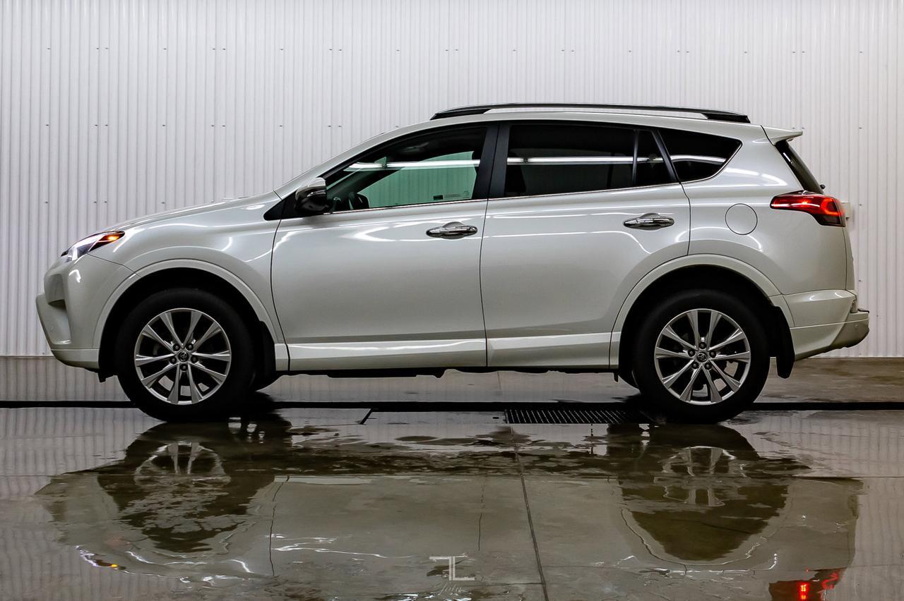 2017 Toyota RAV4 AWD Platinum Leather Roof Nav BCam Red Deer AB