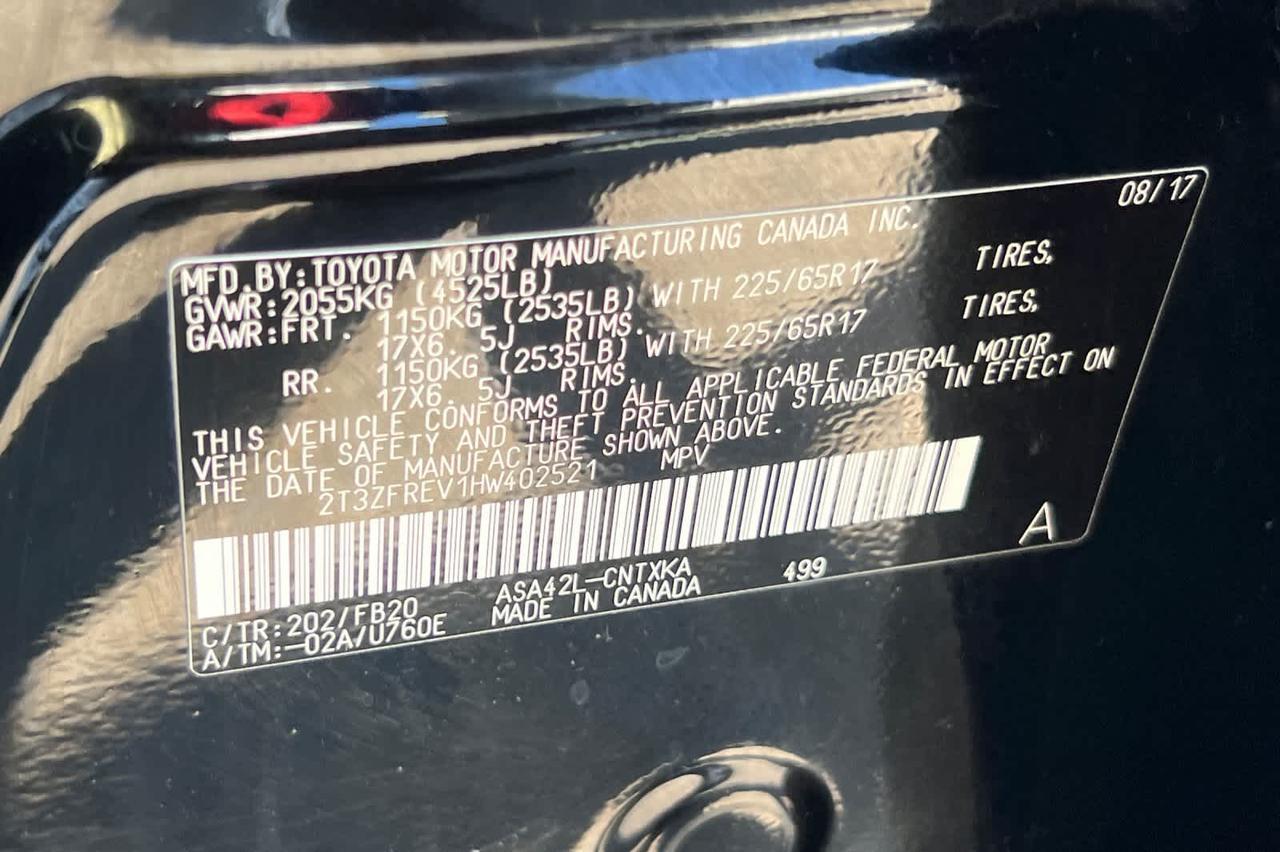 2017 Toyota RAV4 LE Roseville CA