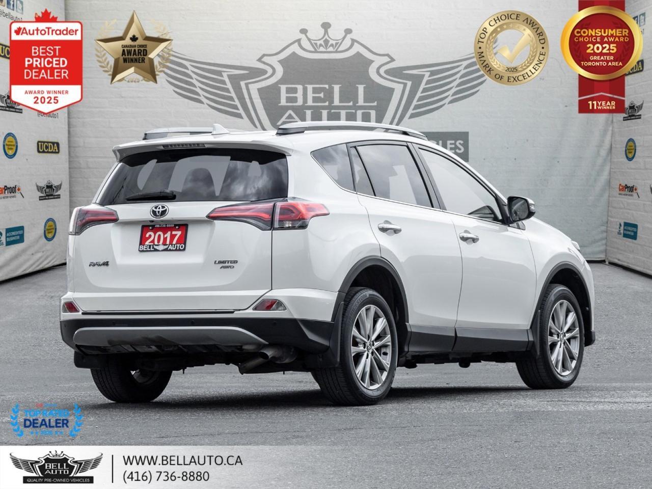 2017 Toyota RAV4 Limited | NAVI | 360CAM | LTHR | SUNROOF | UPGRDRIMS | LOWKMS | NOACCIDENT Toronto ON