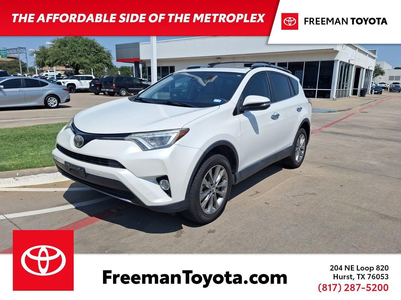 2017 Toyota RAV4 Limited Hurst TX