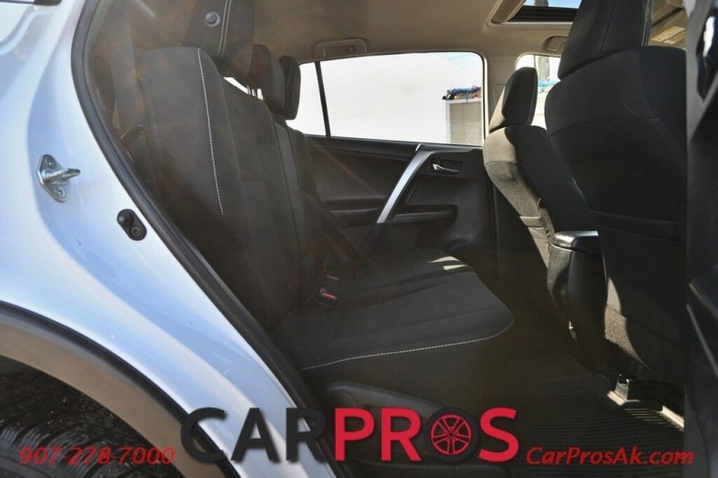 2017 Toyota RAV4 XLE - All Wheel Drive - Power Windows, Mirrors & Locks - Bluetooth - Backup Camera - Power Sunroof - Power Liftgate - Lane Departure Alert - USB & AUX Input - Tow Pkg - 1 Owner - 25MPG Anchorage AK