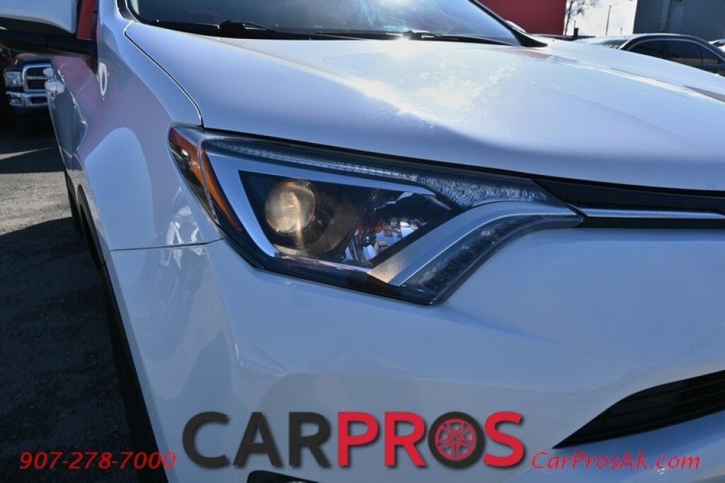 2017 Toyota RAV4 XLE - All Wheel Drive - Power Windows, Mirrors & Locks - Bluetooth - Backup Camera - Power Sunroof - Power Liftgate - Lane Departure Alert - USB & AUX Input - Tow Pkg - 1 Owner - 25MPG Anchorage AK