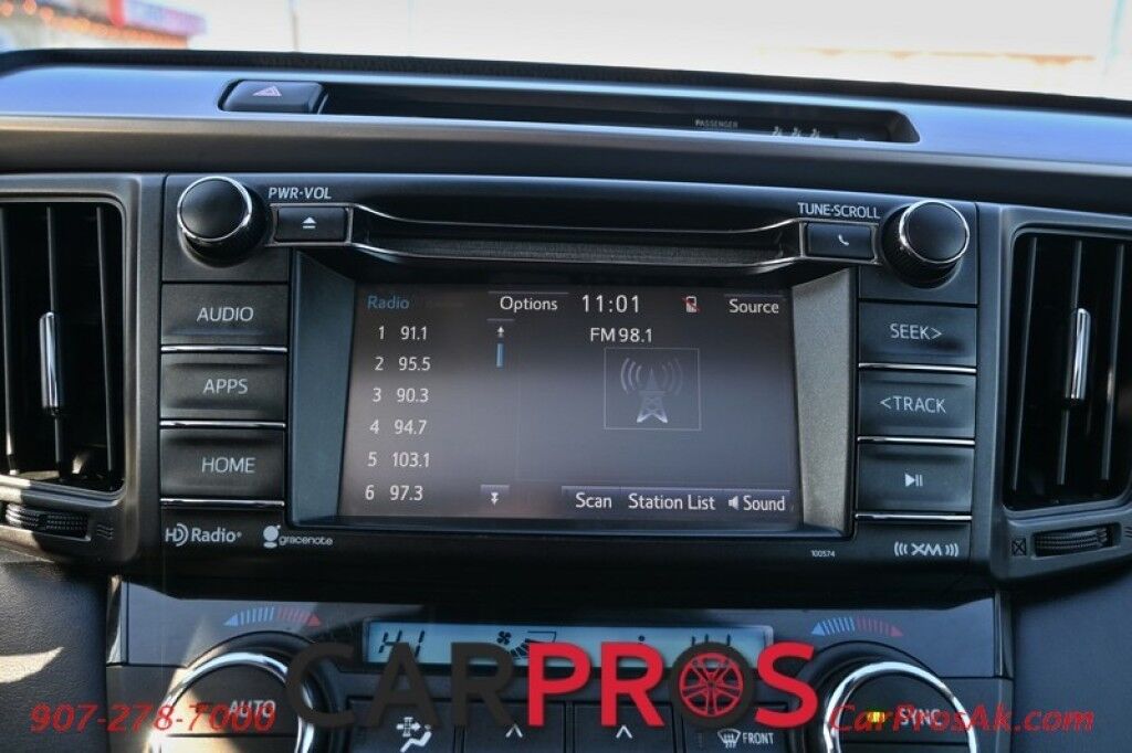 2017 Toyota RAV4 XLE - All Wheel Drive - Power Windows, Mirrors & Locks - Bluetooth - Backup Camera - Power Sunroof - Power Liftgate - Lane Departure Alert - USB & AUX Input - Tow Pkg - 1 Owner - 25MPG Anchorage AK