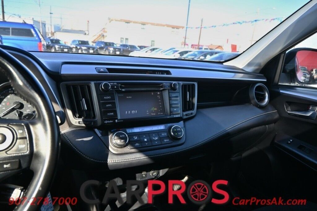 2017 Toyota RAV4 XLE - All Wheel Drive - Power Windows, Mirrors & Locks - Bluetooth - Backup Camera - Power Sunroof - Power Liftgate - Lane Departure Alert - USB & AUX Input - Tow Pkg - 1 Owner - 25MPG Anchorage AK