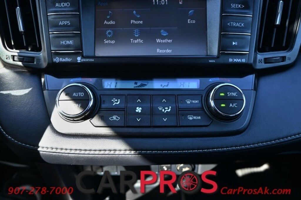 2017 Toyota RAV4 XLE - All Wheel Drive - Power Windows, Mirrors & Locks - Bluetooth - Backup Camera - Power Sunroof - Power Liftgate - Lane Departure Alert - USB & AUX Input - Tow Pkg - 1 Owner - 25MPG Anchorage AK