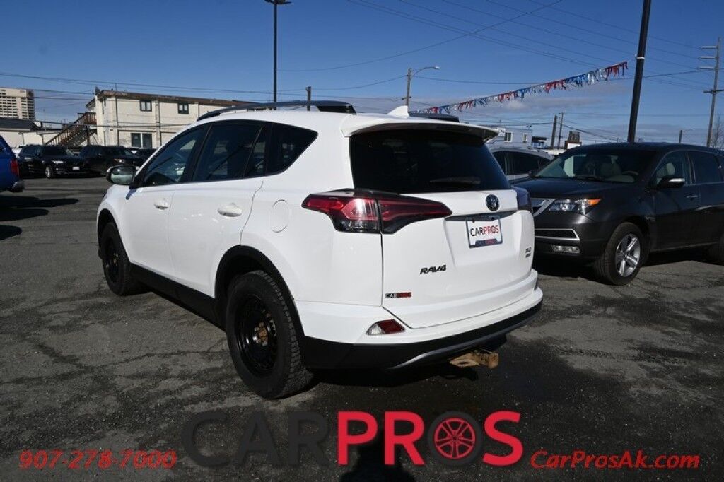 2017 Toyota RAV4 XLE - All Wheel Drive - Power Windows, Mirrors & Locks - Bluetooth - Backup Camera - Power Sunroof - Power Liftgate - Lane Departure Alert - USB & AUX Input - Tow Pkg - 1 Owner - 25MPG Anchorage AK