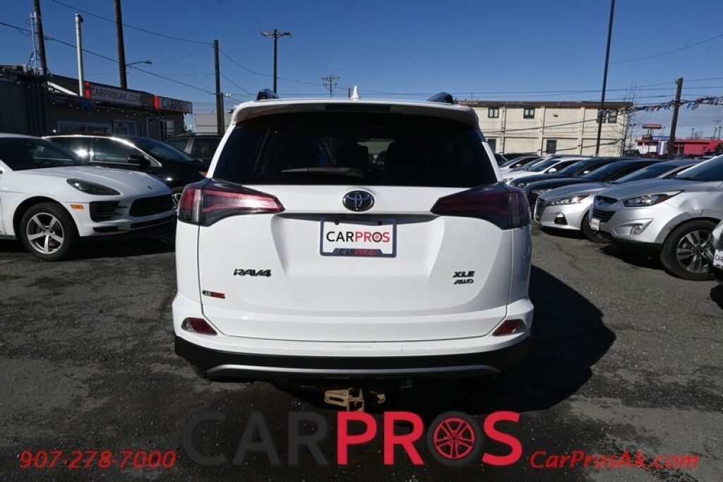 2017 Toyota RAV4 XLE - All Wheel Drive - Power Windows, Mirrors & Locks - Bluetooth - Backup Camera - Power Sunroof - Power Liftgate - Lane Departure Alert - USB & AUX Input - Tow Pkg - 1 Owner - 25MPG Anchorage AK