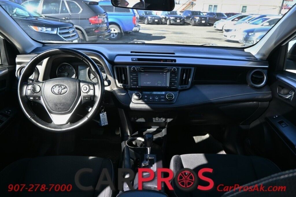 2017 Toyota RAV4 XLE - All Wheel Drive - Power Windows, Mirrors & Locks - Bluetooth - Backup Camera - Power Sunroof - Power Liftgate - Lane Departure Alert - USB & AUX Input - Tow Pkg - 1 Owner - 25MPG Anchorage AK