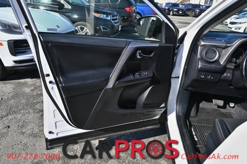 2017 Toyota RAV4 XLE - All Wheel Drive - Power Windows, Mirrors & Locks - Bluetooth - Backup Camera - Power Sunroof - Power Liftgate - Lane Departure Alert - USB & AUX Input - Tow Pkg - 1 Owner - 25MPG Anchorage AK