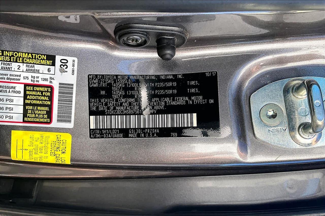 2017 Toyota Sienna SE Premium Folsom CA