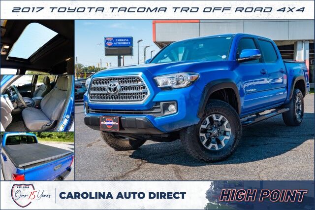 2017 Toyota Tacoma TRD Off Road 4X4 / TECH PKG / Sunroof / Heated Seats! High Point NC