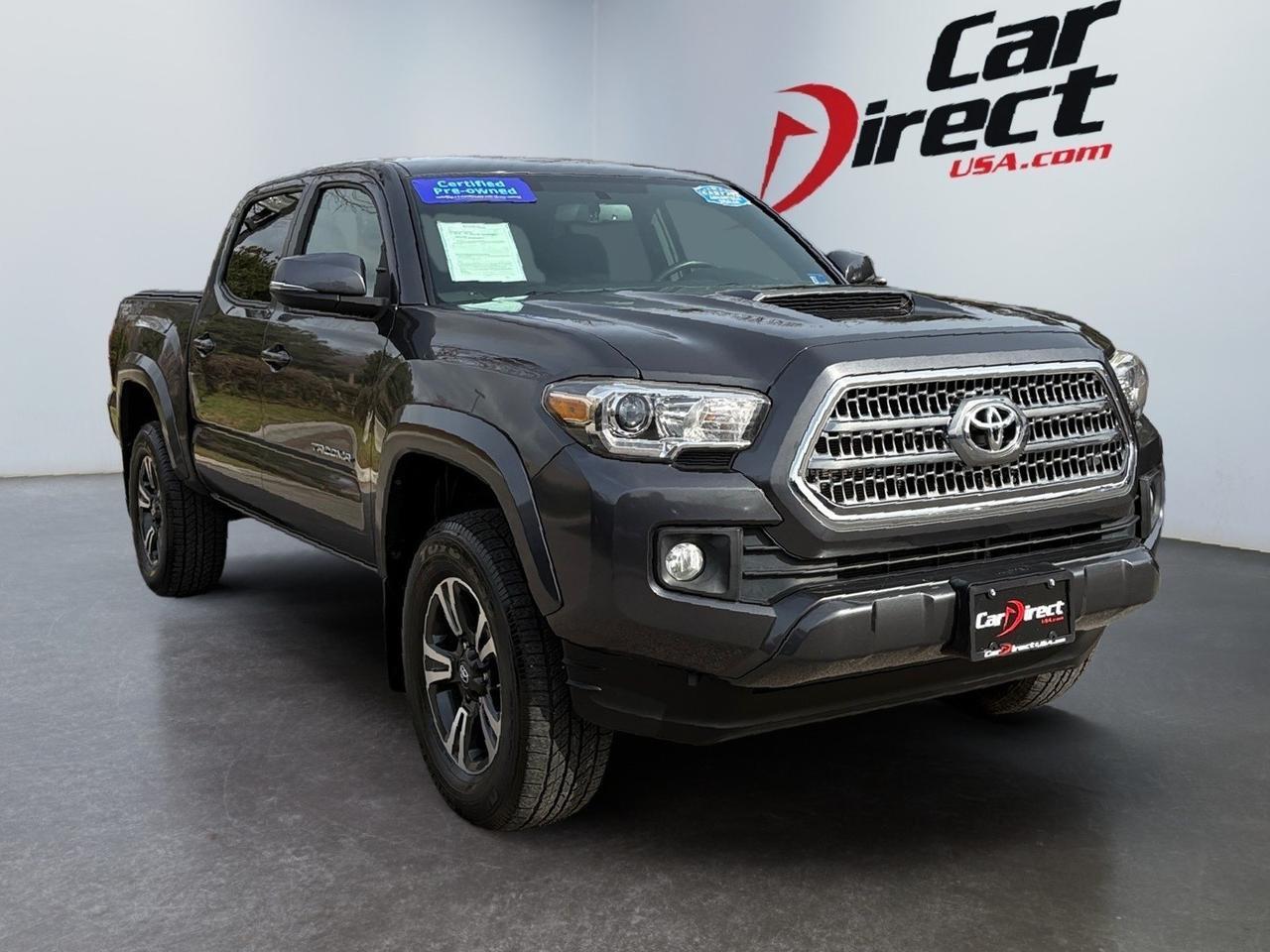 2017 Toyota Tacoma TRD Sport, HARD TONNEAU COVER, NAVIGATION, BACKUP CAMERA, TOW PACKAGE, LOW MILEAGE, APPLE CARPLAY/ANDROID AUTO, THIS TACOMA IS LIKE BRAND NEW!