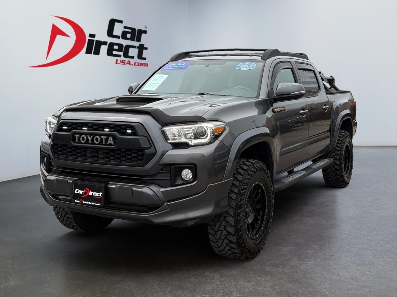 2017 Toyota Tacoma TRD Sport, MANUAL TRANSMISSION, SIDE STEP, RUNNING BOARDS, TOW PACKAGE, BED UTILITY RACK, BACKUP CAMERA, HEATED SEATS, APPLE CARPLAY/ANDROID AUTO, LOW MILEAGE, CLEAN CARFAX, TAKE THE KEYS TO A TACOMA HOME! Virginia Beach VA
