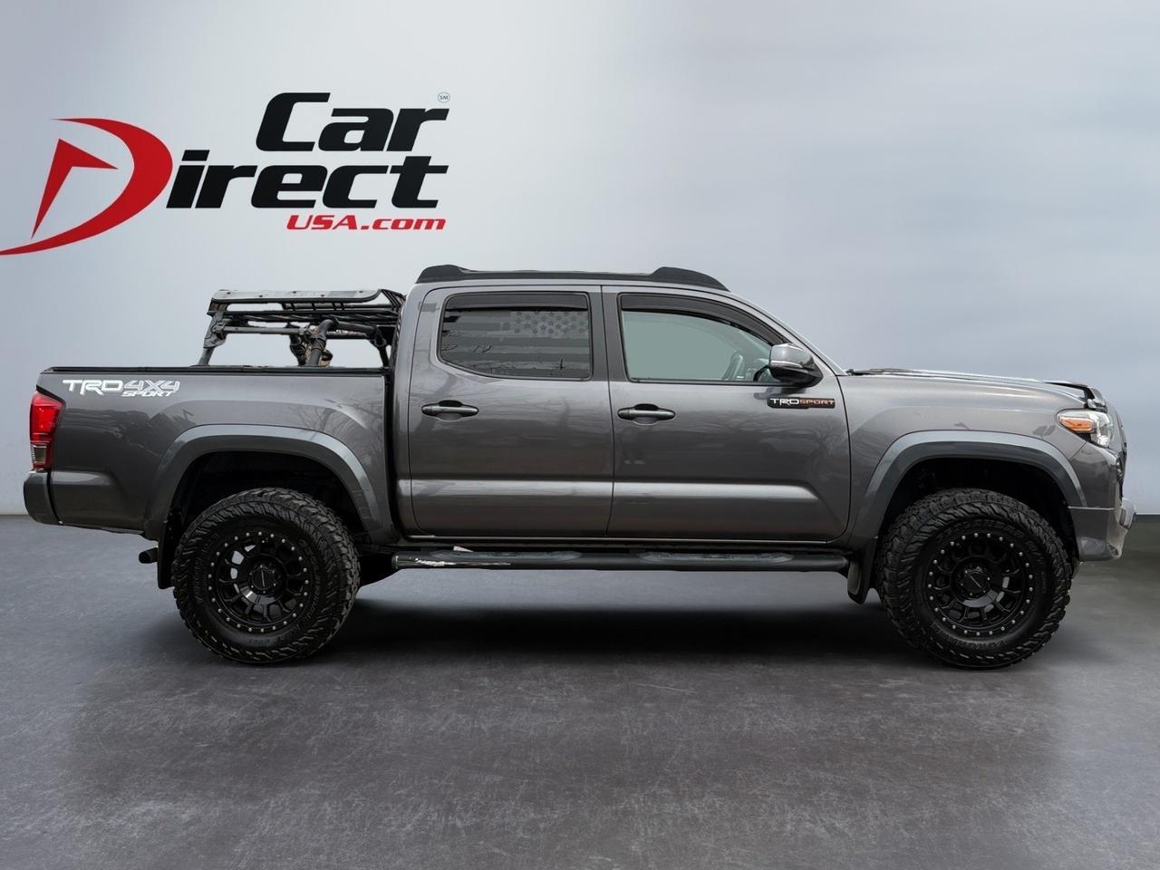 2017 Toyota Tacoma TRD Sport, MANUAL TRANSMISSION, SIDE STEP, RUNNING BOARDS, TOW PACKAGE, BED UTILITY RACK, BACKUP CAMERA, HEATED SEATS, APPLE CARPLAY/ANDROID AUTO, LOW MILEAGE, CLEAN CARFAX, TAKE THE KEYS TO A TACOMA HOME!