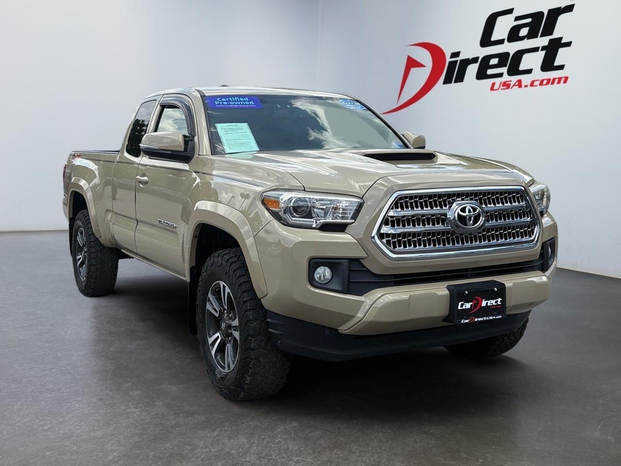 2017 Toyota Tacoma TRD Sport, RUNNING BOARDS, TOW PACKAGE, REAR POWER SLIDING WINDOW, KEYLESS START, WIRELESS PHONE CHARGER, NAVIGATION, BACKUP CAMERA, PARKING SENSOR, ONLY 53K MILES, TIME TO TAKE HOME A TACOMA!