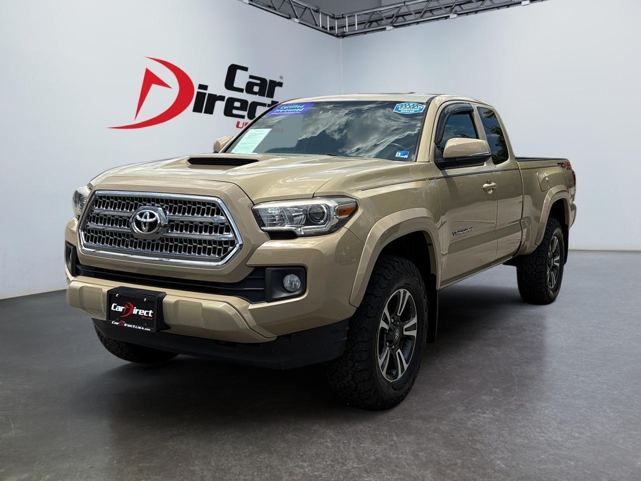 2017 Toyota Tacoma TRD Sport, RUNNING BOARDS, TOW PACKAGE, REAR POWER SLIDING WINDOW, KEYLESS START, WIRELESS PHONE CHARGER, NAVIGATION, BACKUP CAMERA, PARKING SENSOR, ONLY 53K MILES, TIME TO TAKE HOME A TACOMA!