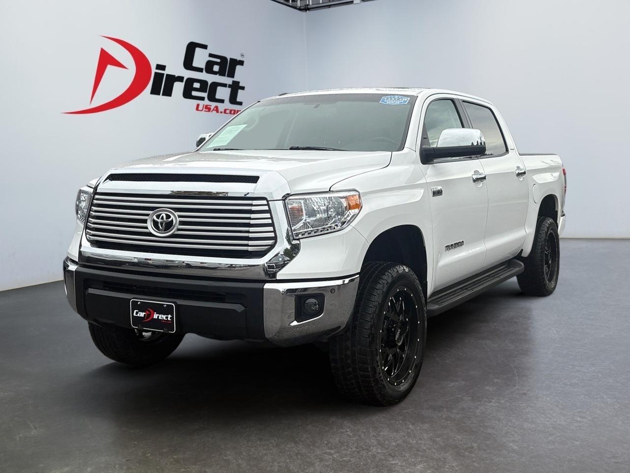 2017 Toyota Tundra 4WD Limited, CUSTOM ULTRA MOTORSPORTS WHEELS, SUNROOF, RUNNING BOARDS, REAR POWER SLIDING WINDOW, TOW PACKAGE, BACKUP CAMERA, BLIND SPOT ALERT, NAVIGATION, LOW MILES, ONLY 1 OWNER, TAKE HOME THIS TOYOTA TODAY! Virginia Beach VA