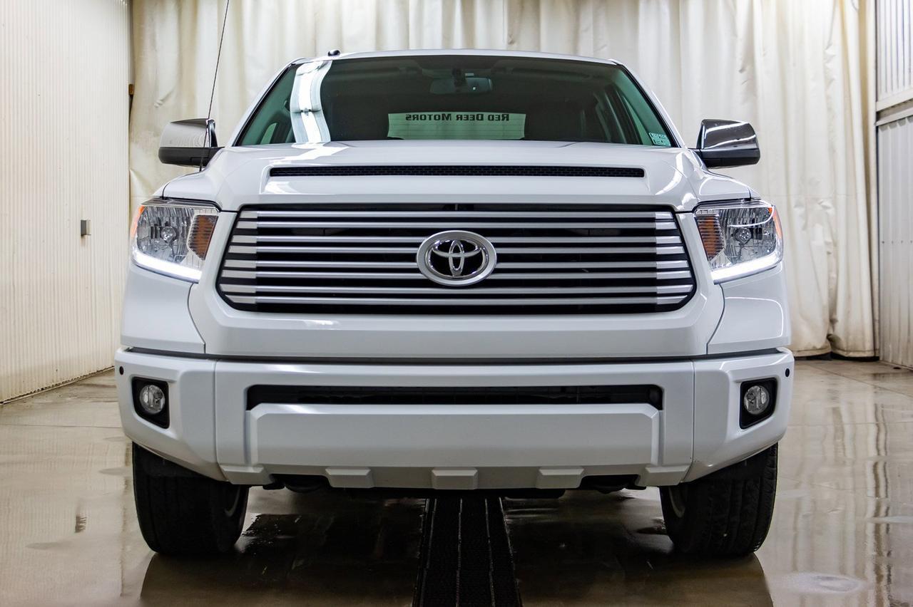 2017 Toyota Tundra 4x4 Crew Cab Platinum Leather Roof Nav Red Deer AB