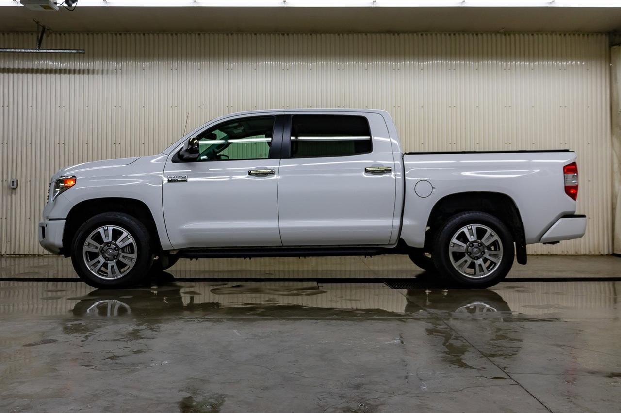 2017 Toyota Tundra 4x4 Crew Cab Platinum Leather Roof Nav Red Deer AB