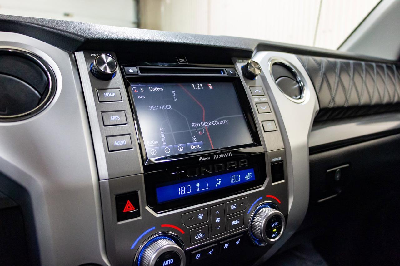 2017 Toyota Tundra 4x4 Crew Cab Platinum Leather Roof Nav Red Deer AB