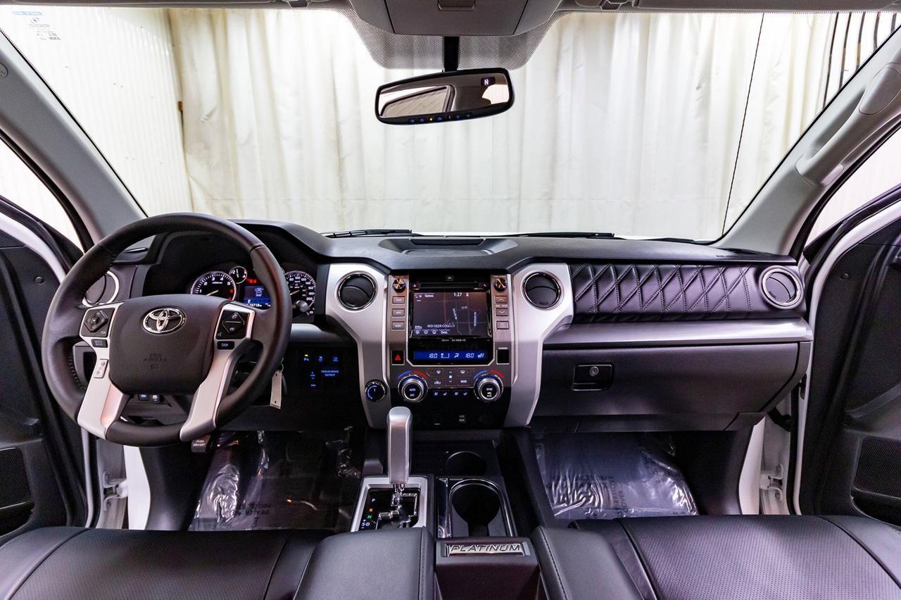 2017 Toyota Tundra 4x4 Crew Cab Platinum Leather Roof Nav Red Deer AB