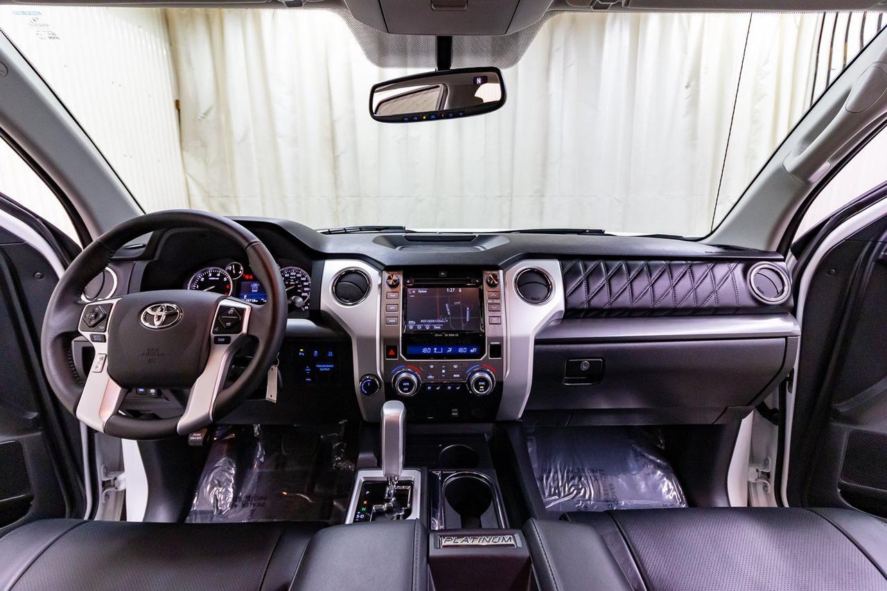 2017 Toyota Tundra 4x4 Crew Cab Platinum Leather Roof Nav Red Deer AB