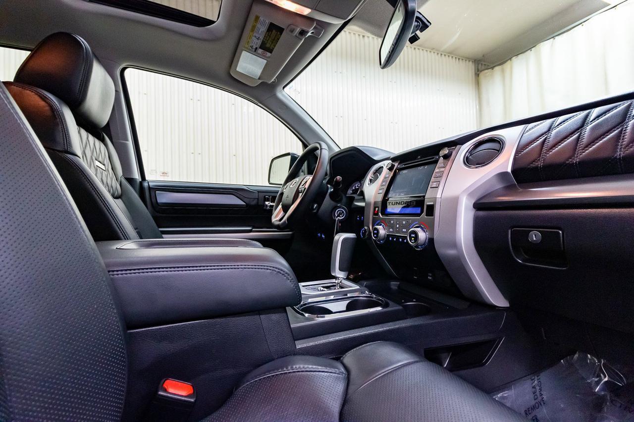 2017 Toyota Tundra 4x4 Crew Cab Platinum Leather Roof Nav Red Deer AB