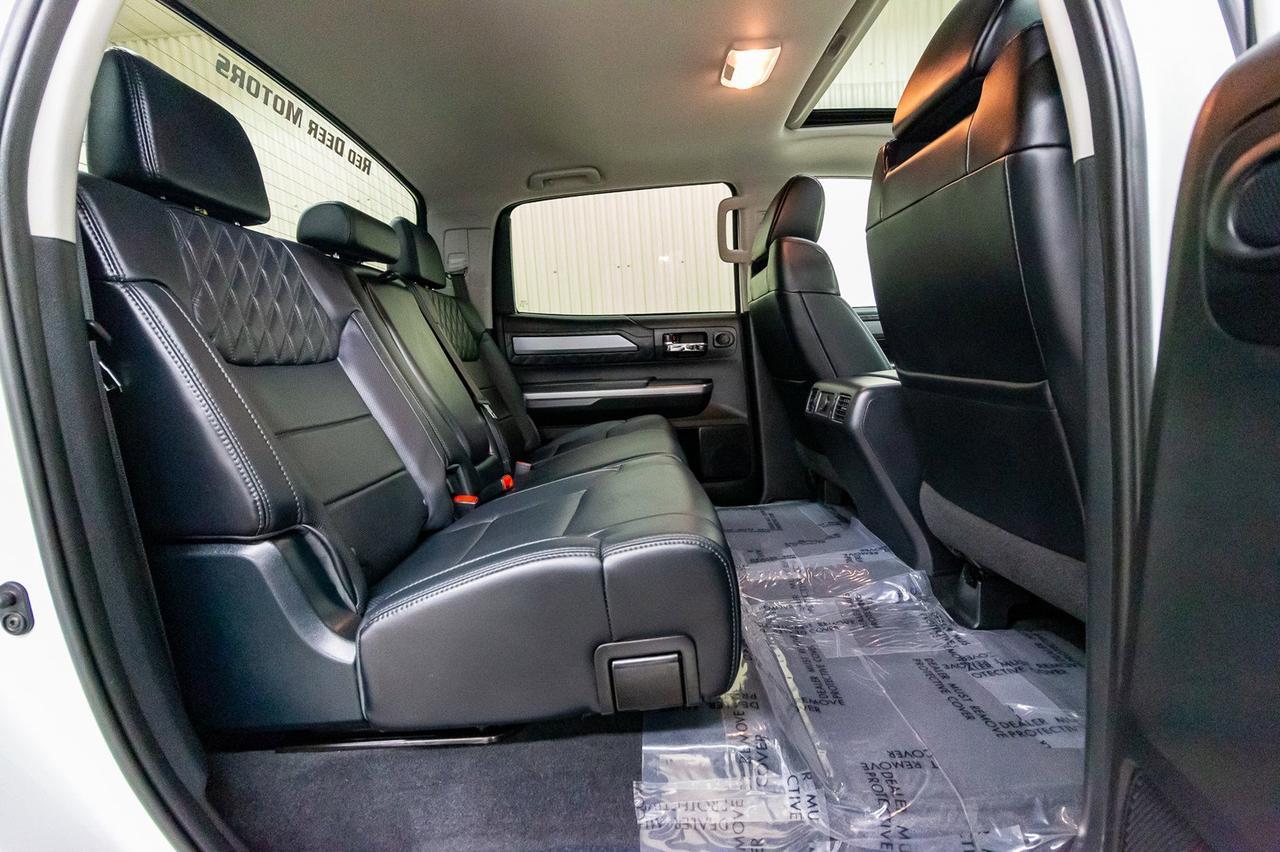 2017 Toyota Tundra 4x4 Crew Cab Platinum Leather Roof Nav Red Deer AB