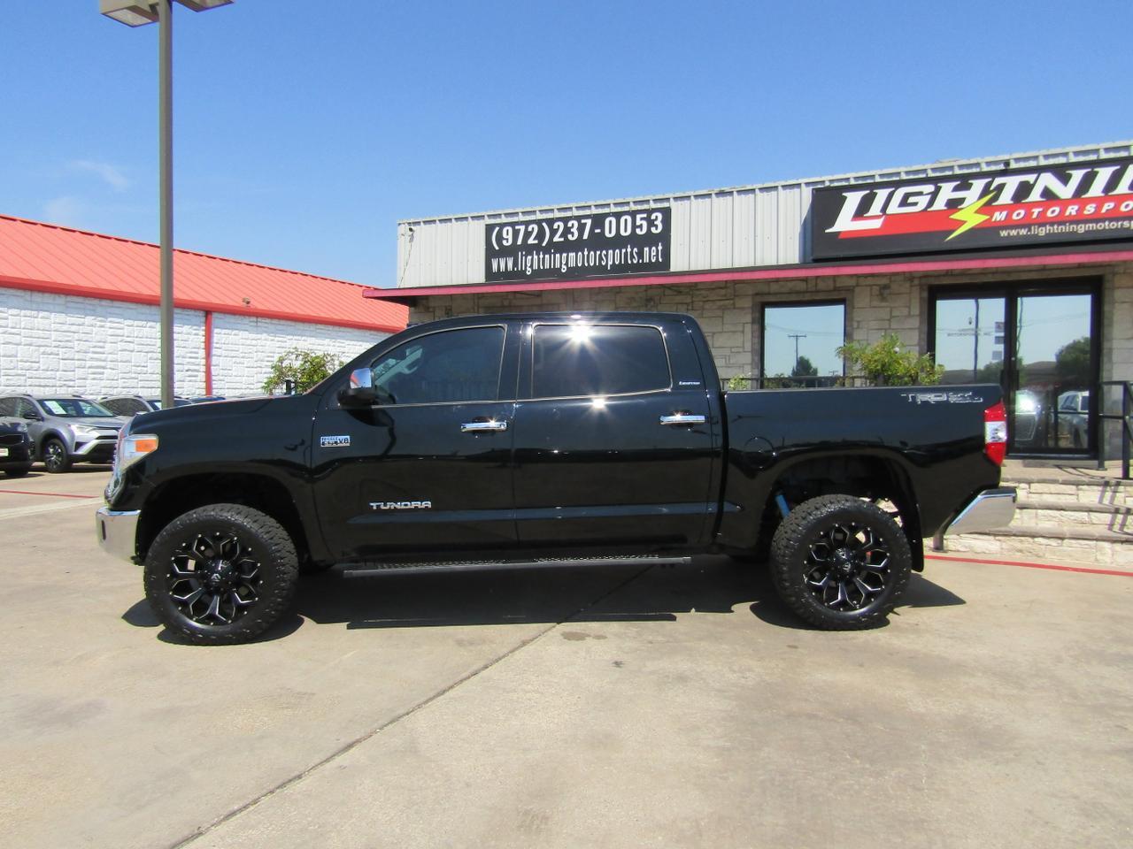 2017 Toyota Tundra Limited CrewMax 5.5 Bed 5.7L FFV (SE) Grand Prairie TX