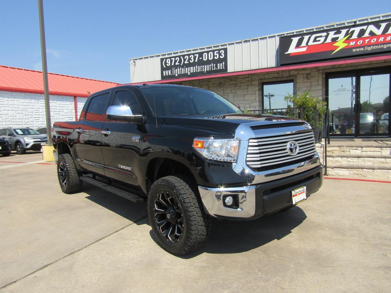 2017 Toyota Tundra Limited CrewMax 5.5 Bed 5.7L FFV (SE) Grand Prairie TX